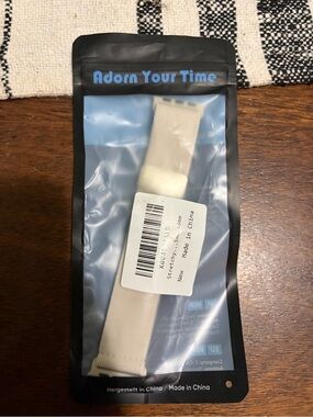 Adorn Your Time Beige Watch Band